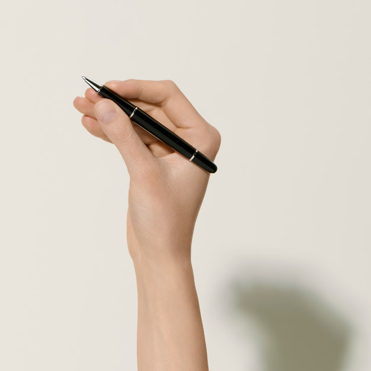 Montblanc Rollerball Meisterstück Classique con Revestimiento en Platino