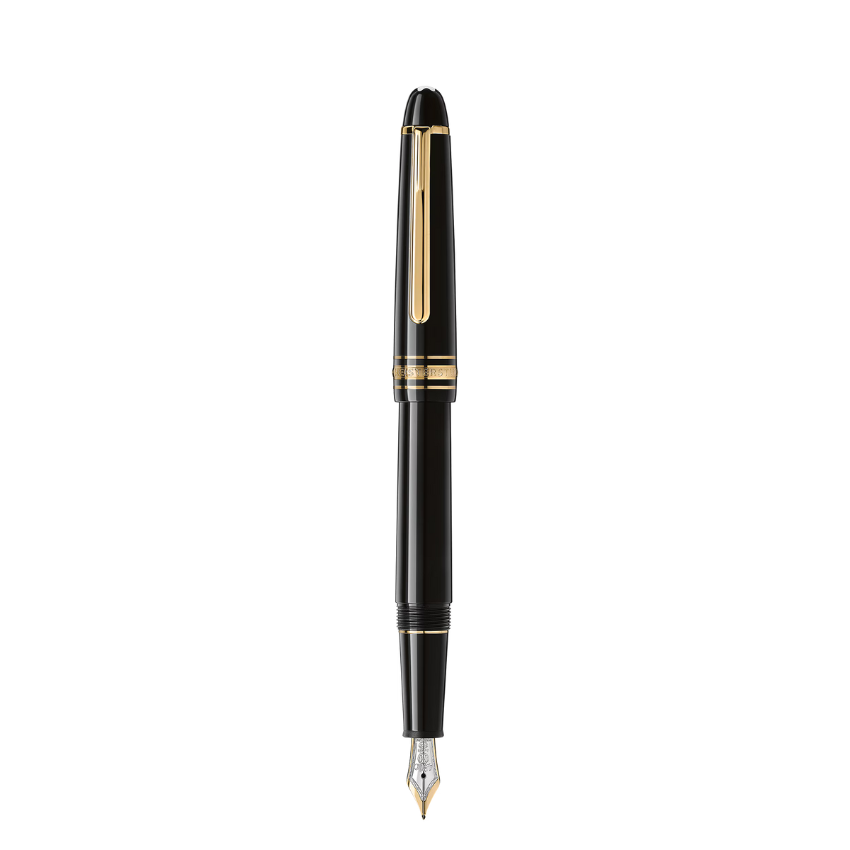 Montblanc Meisterstück Classique Pluma Estilográfica con Revestimiento en Oro (M)