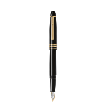 Montblanc Meisterstück Classique Pluma Estilográfica con Revestimiento en Oro (M)