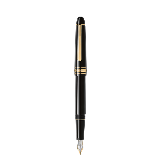 Montblanc Meisterstück Classique Pluma Estilográfica con Revestimiento en Oro (M)