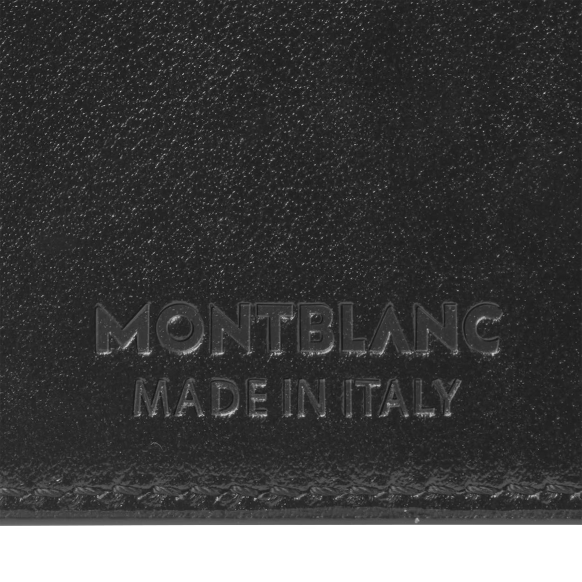 Porta-cartões Montblanc Meisterstück Preto para 6 Cartões