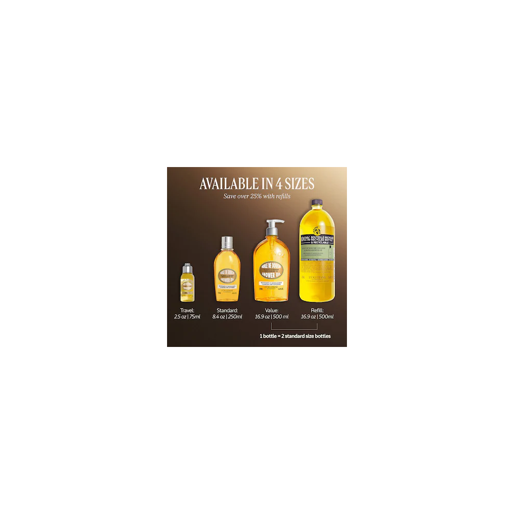 L’Occitane Shower Oil Almond - Attenza Colombia