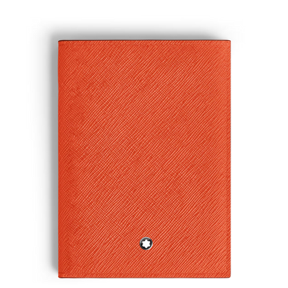 Porta-passaporte Montblanc Sartorial Tangerina