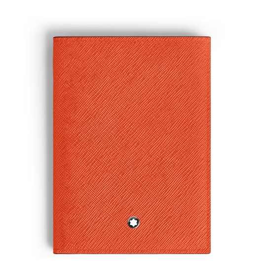 Porta-passaporte Montblanc Sartorial Tangerina