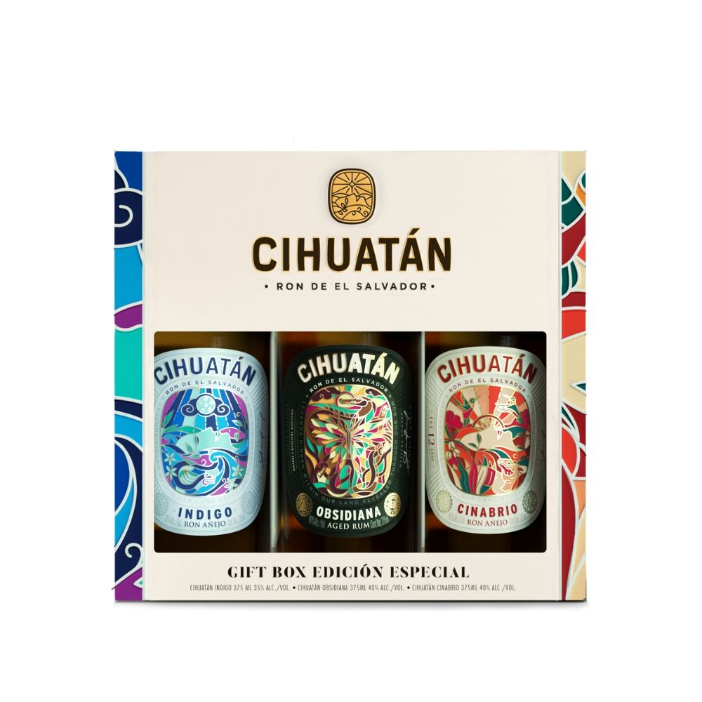 Ron Cihuatan 3 Pack Indigo Obsidiana y Cinabrio