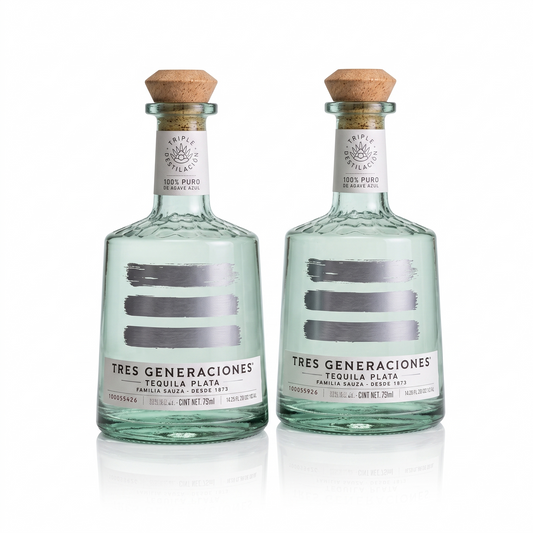 Tequila Tres Generaciones Plata