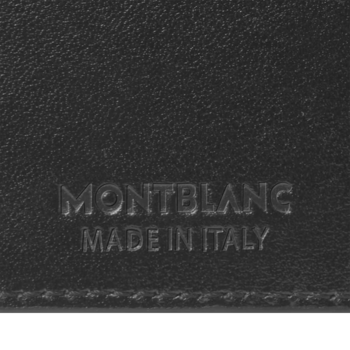 Porta-cartões Montblanc Meisterstück Preto para 2 Cartões