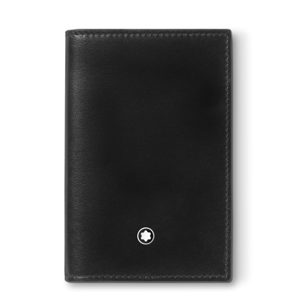 Porta-cartões Montblanc Meisterstück Preto para 2 Cartões