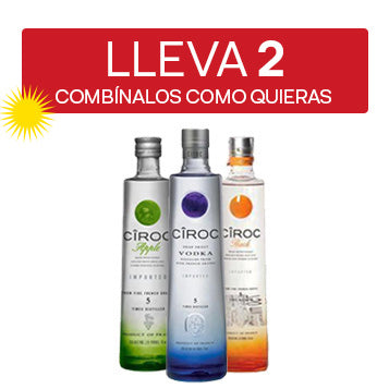ANY 2 Ciroc y  sabores