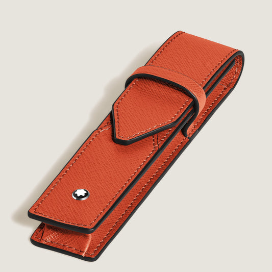 Estojo para 1 Caneta Montblanc Sartorial Tangerina
