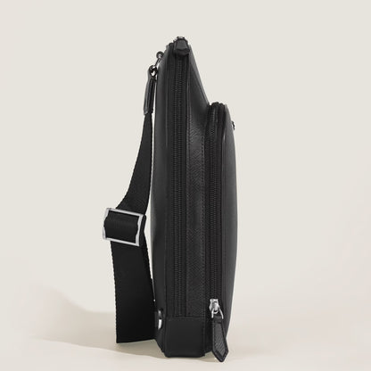 Bolsa Tiracolo Média Montblanc Sartorial Preta