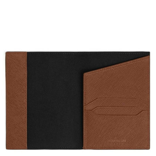 Porta-passaporte Montblanc Sartorial Fauve
