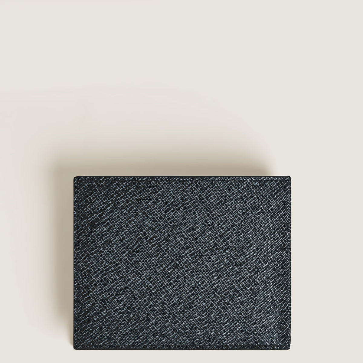 Carteira Montblanc Sartorial Tweed Azul para 6 Cartões