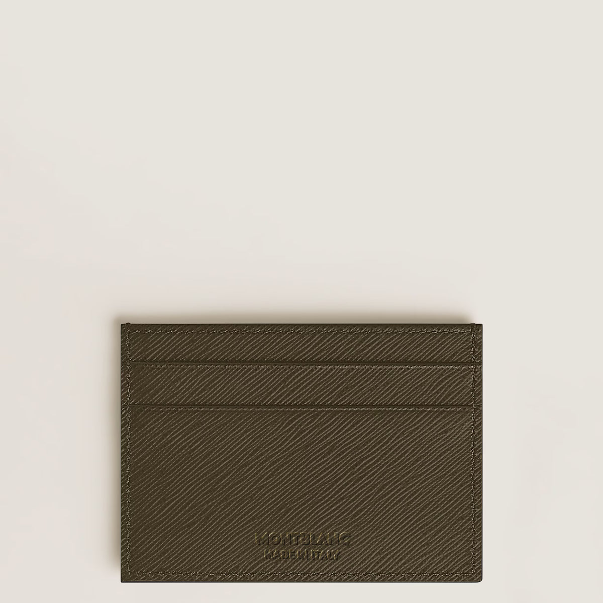 Montblanc Tarjetero Sartorial Caqui para 5 Tarjetas