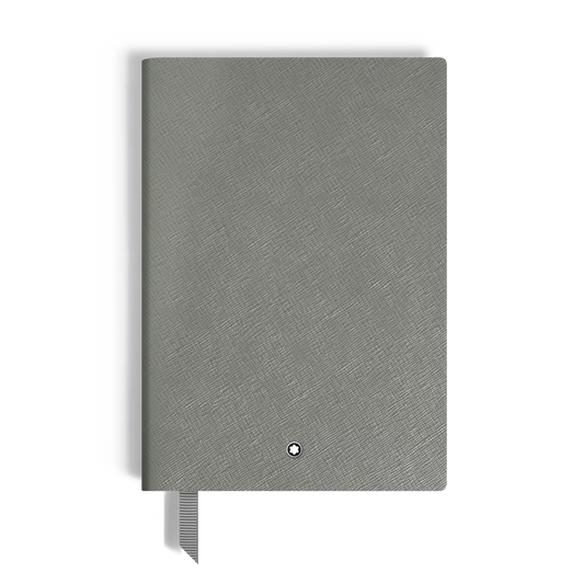 Caderno Médio Montblanc Sartorial Cinza Quente com Páginas Pautadas