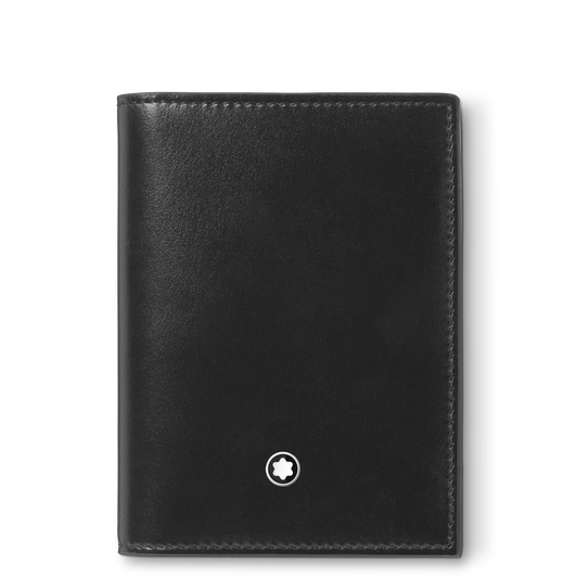 Porta-Cartões Montblanc Meisterstück Preto para 4 Cartões