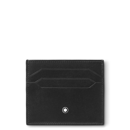 Porta-cartões Montblanc Meisterstück Preto para 6 Cartões