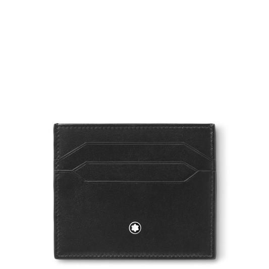 Porta-cartões Montblanc Meisterstück Preto para 6 Cartões