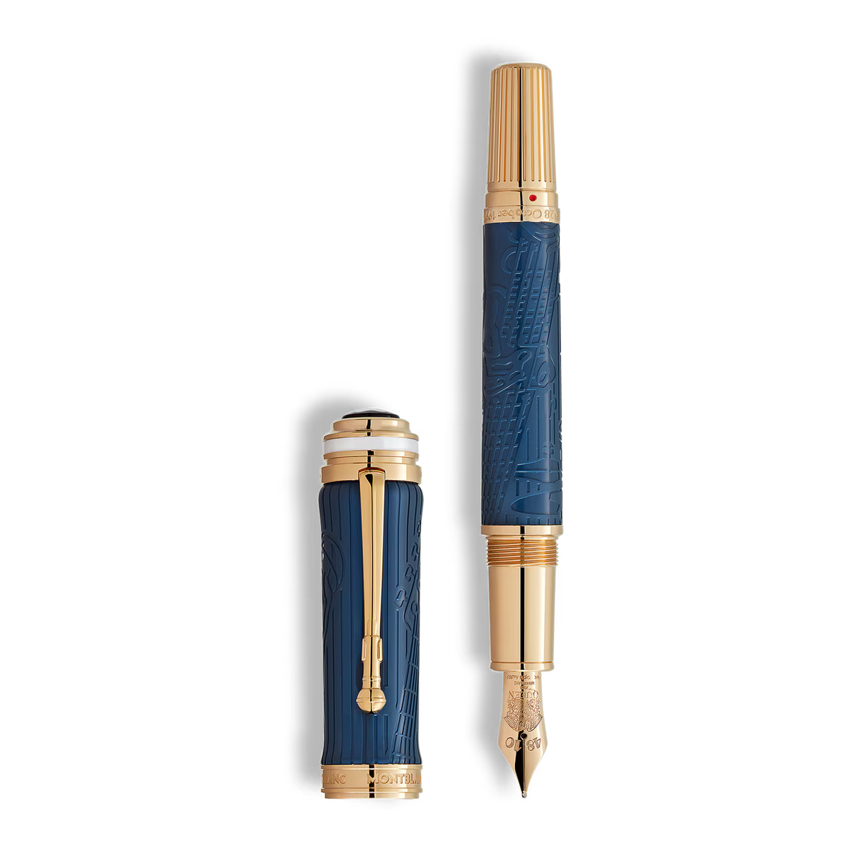 Montblanc Grandes Personalidades Homenagem a Queen Edição Especial Caneta Tinteiro M