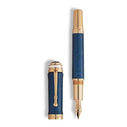 Montblanc Grandes Personalidades Homenagem a Queen Edição Especial Caneta Tinteiro M